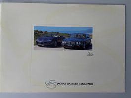 Jaguar Daimler Range 1998 Prospekt deutsch CH-Markt