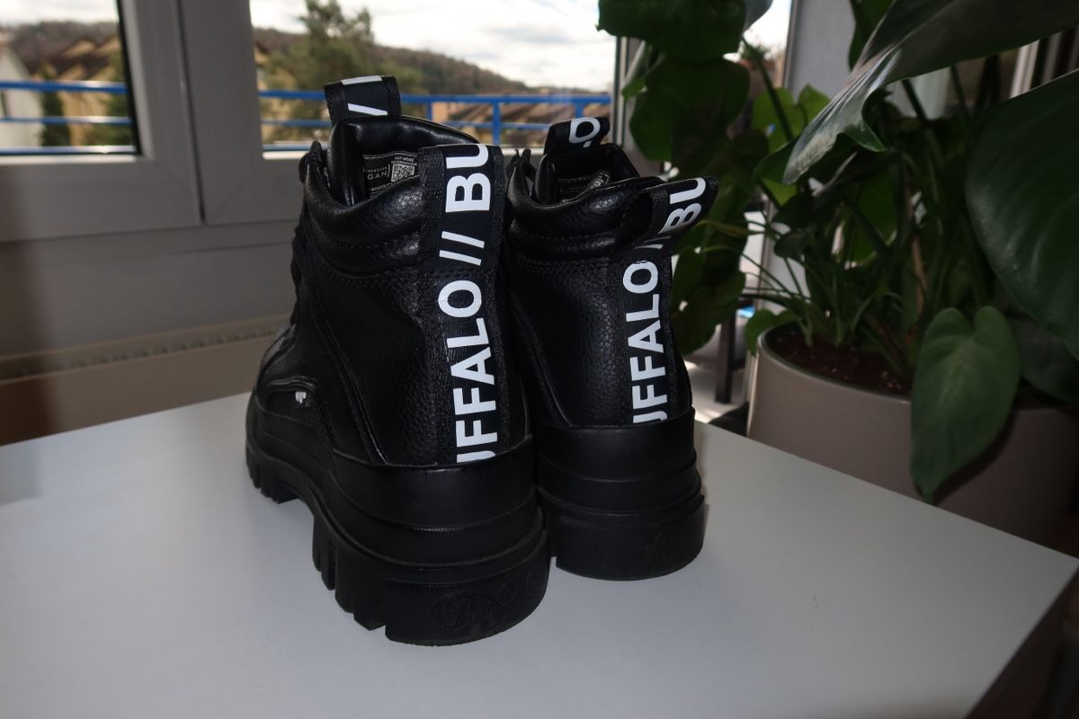 Buffalo Damenschuhe: BUFFALO Schnürstiefelette „Aspha“ Schwarz – Neu (gemäss Beschreibung) aus Thayngen von Fxbienne 4