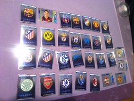 PANINI - UEFA Champions League Sammelkarten WAPPEN !!!