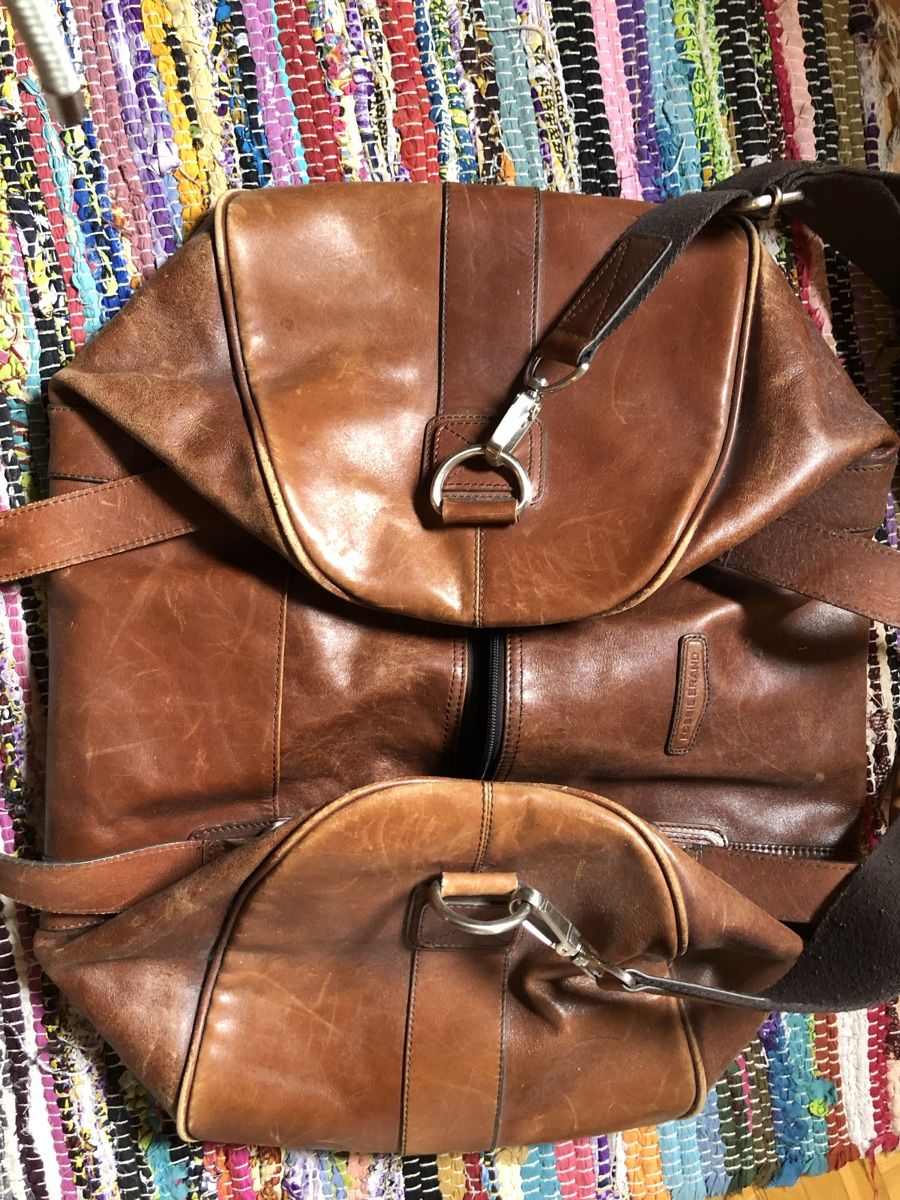 Taschen: Fossil Lederreisetsche weekender Vintage – Gebraucht aus Winterthur von cicisch