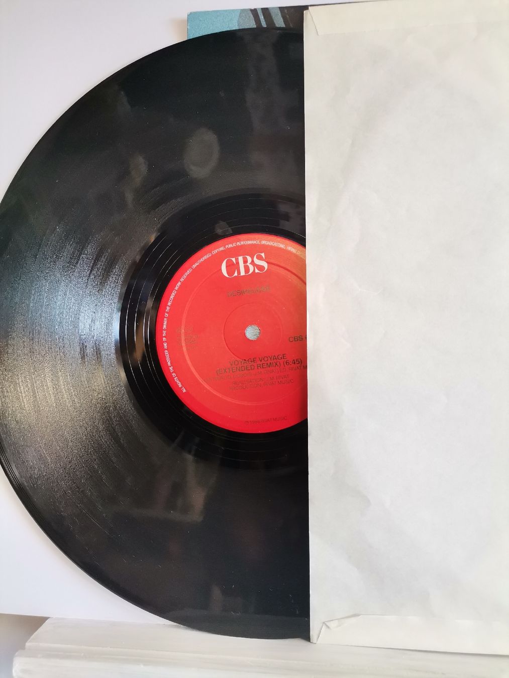 Vinyles: Desireless - Voyage, Maxi 45 Single, 1986, LP – D'occasion à St. Gallen par Bir_Rer 2