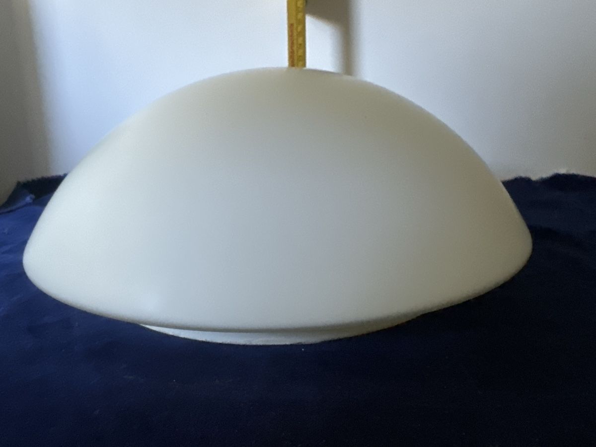 Lampadari & plafoniere: Wand- oder Deckenleuchte Glas weiss rund gebraucht – Usato da Zürich venduto da Chaeffeler 5