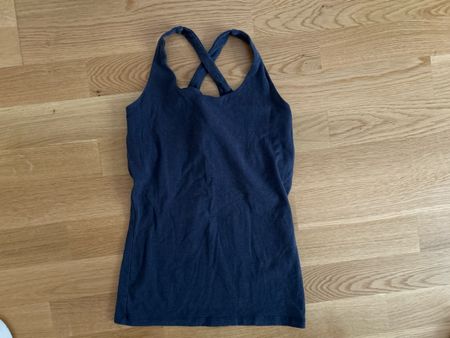 Mandala Organic Cotton Tank Top, XS, Dark Blue, Summer 47