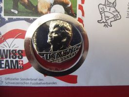 Schweizer Fussball WM '94 USA - Stephane Chapuisat - RAR