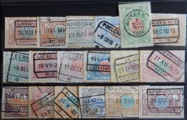 Belgien Lot mit alten Werten III