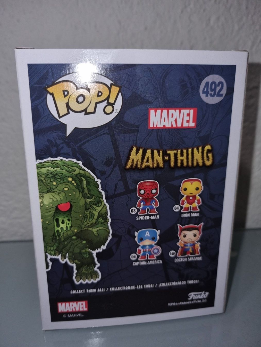 Funko Statuette: Funko Pop Marvel #492 - Man-Ting 2019 Convention Exclusiveti – Nuovo e nell'imballaggio originale da Oberdorf NW venduto da CollectingWorld 3