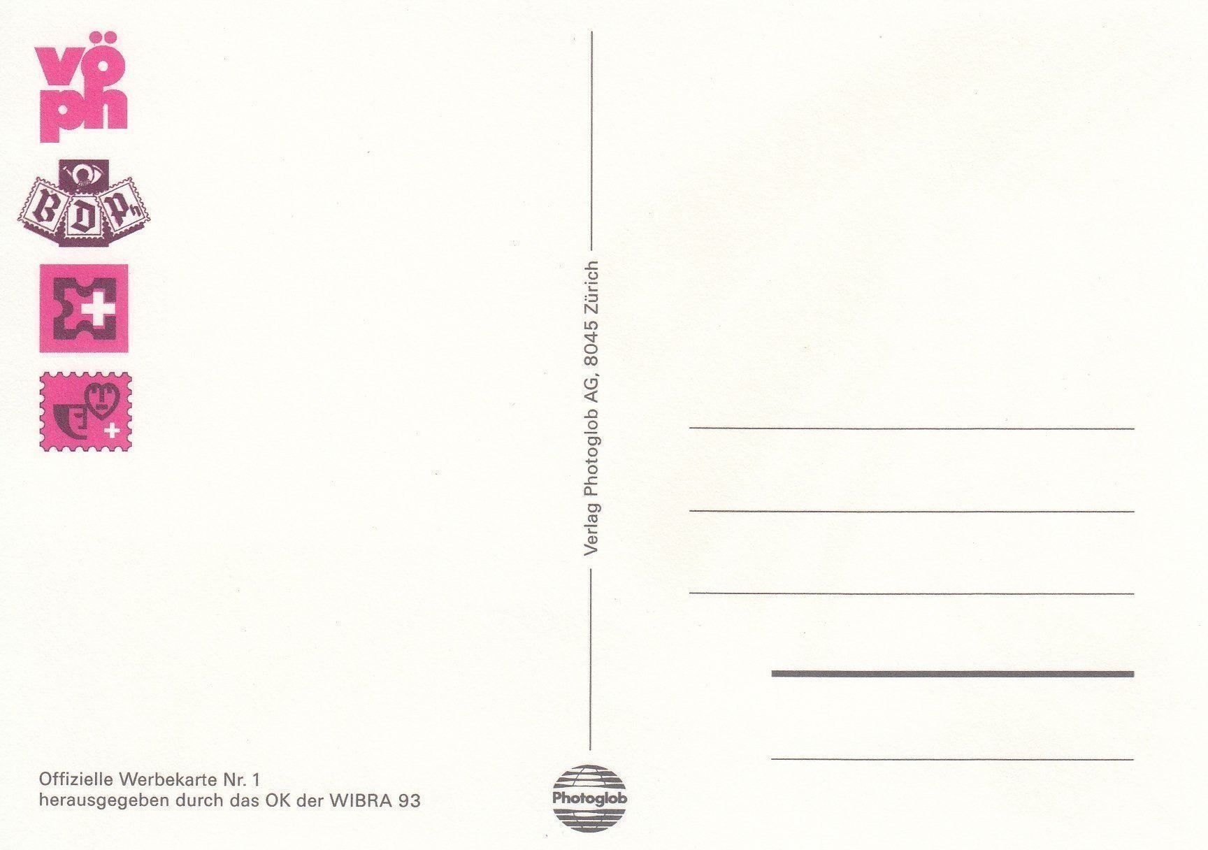 Tutti i francobolli: 1993 WIBRA Winterthur CH/A/D JUNAPHILEX – Nuovo (secondo la descrizione) da Spreitenbach venduto da Mustang_1105 1