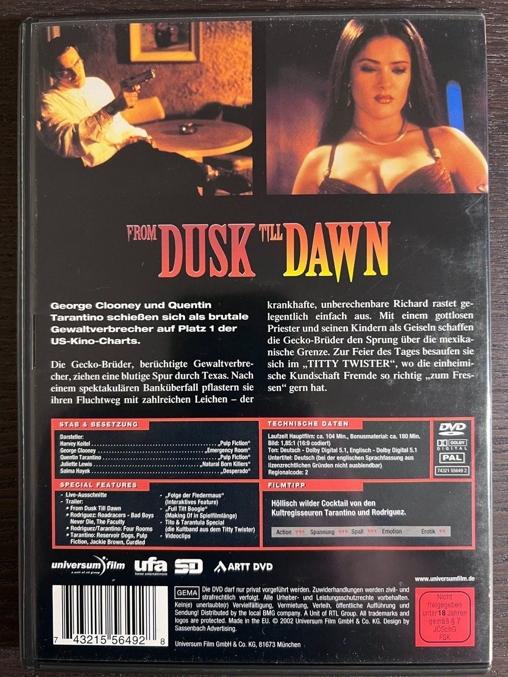 Tutti i DVDs: From Dusk Till Dawn – Usato da Zürich venduto da FilmFreunde 1