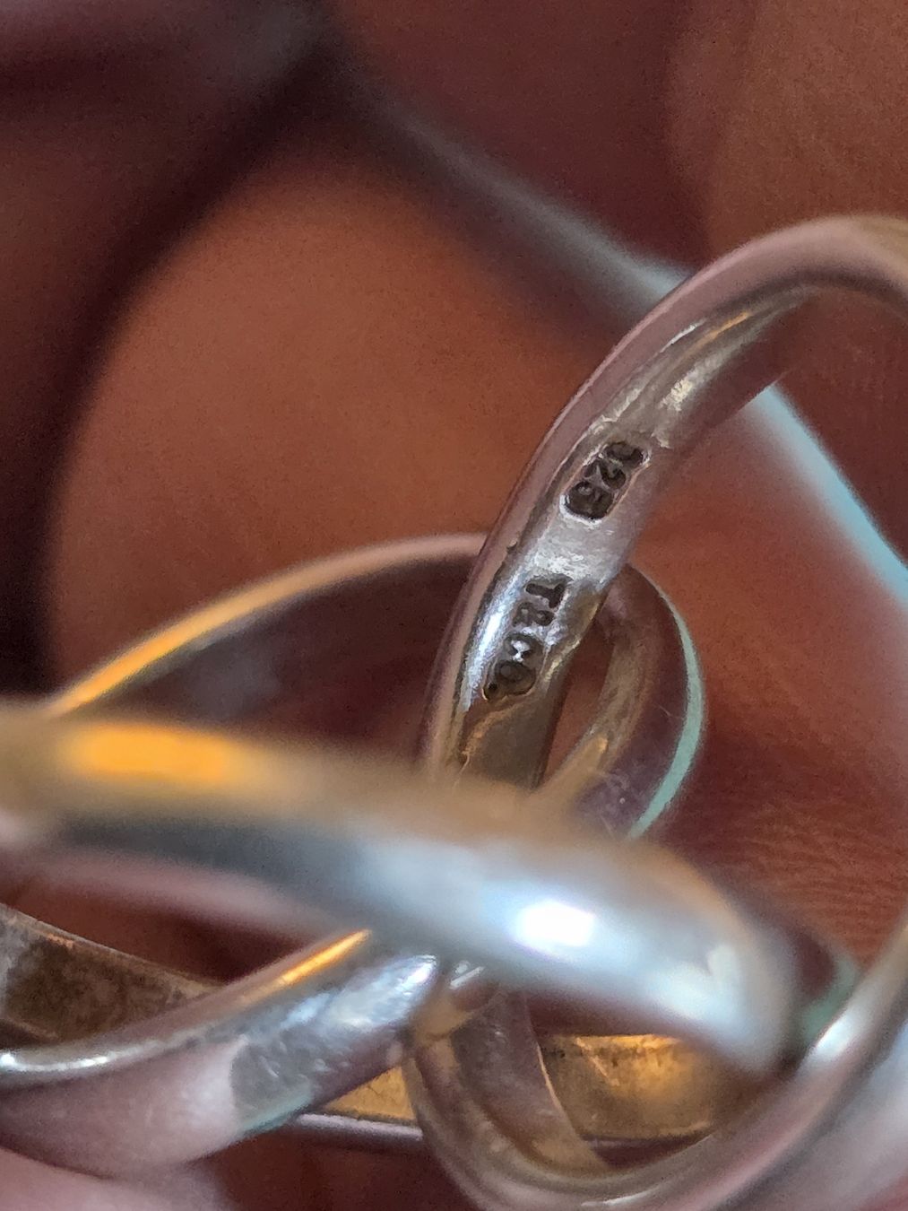 Tiffany & Co. Anelli: Tiffany &Co. 925 Silber Ring 3 er Ring – Usato da Binningen venduto da lieblingsstyle 5