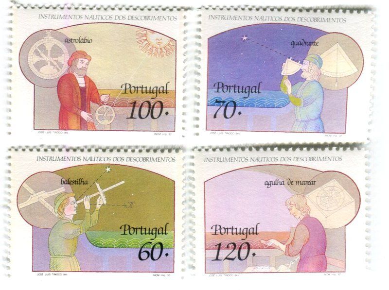 Tous les timbres: Briefmarken "Schiffe. Navigationsinstrumente". Portugal – Neuf avec emballage d'origine à Basel par Butsch5