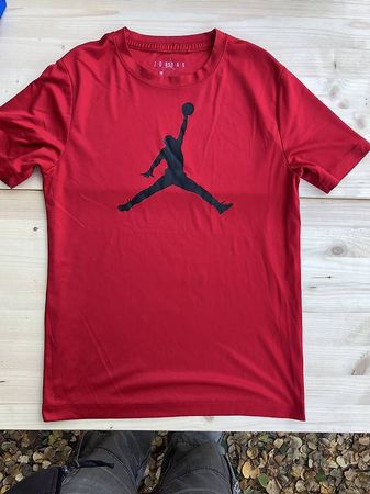 Jordan T-Shirt synthetisch rot Gr. 147-163cm