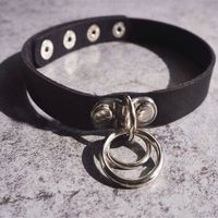 Halsband BDSM Ring Gothic Punk Emo Fetisch Chocker