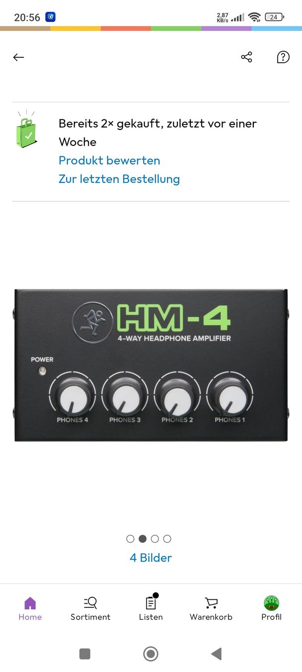 Mackie Console di mixaggio: Mackie Hm-4 – Nuovo (secondo la descrizione) da Bern venduto da lui_n7gm