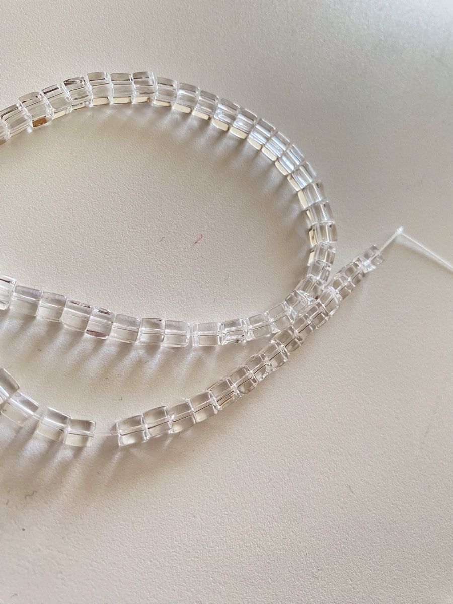 Minerali & Pietre curative: Perles Quartz/ cristal de roches – Nuovo e nell'imballaggio originale da Le Noirmont venduto da Fanny_
