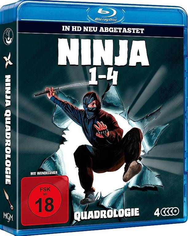 Tutti i DVDs: Ninja 1-4 Quadrologie Bluray – Usato da Kaltenbach venduto da Tracid