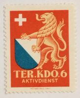 Soldatenmarke 2.WK, Territorialkomando 6, Zürich, Wi Ter 67