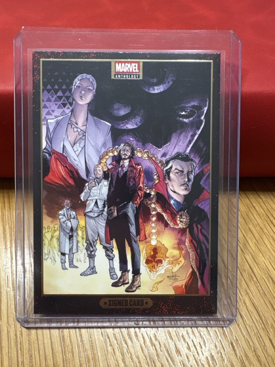 Panini Sammelbilder & Trading cards: Marvel Anthology Valerio Schiti Signed Card – Neu (gemäss Beschreibung) aus Boningen von Stef_1991