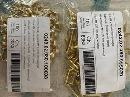 Buchschrauben Hohlnieten 20mm M4 Schrauben