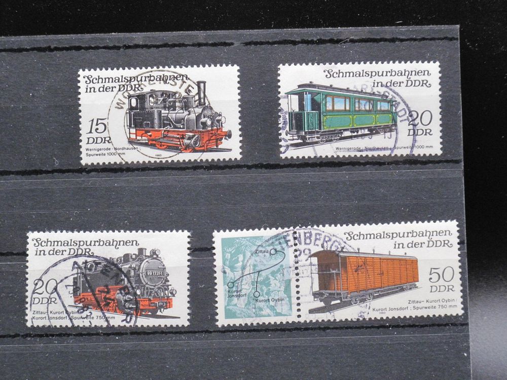 DDR 1983 Schmalspurbahnen III gest. (Gebraucht) in Wil SG für CHF 2 ...