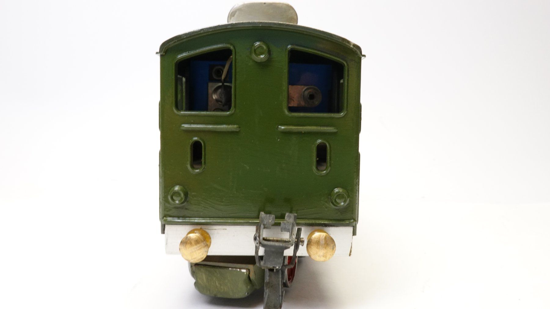 Modellini di ferrovie: e52 Spur 0 WSM / Eigenbau SNCF E-Lok grün – Difettoso da Thun venduto da evinka_gmbh 2