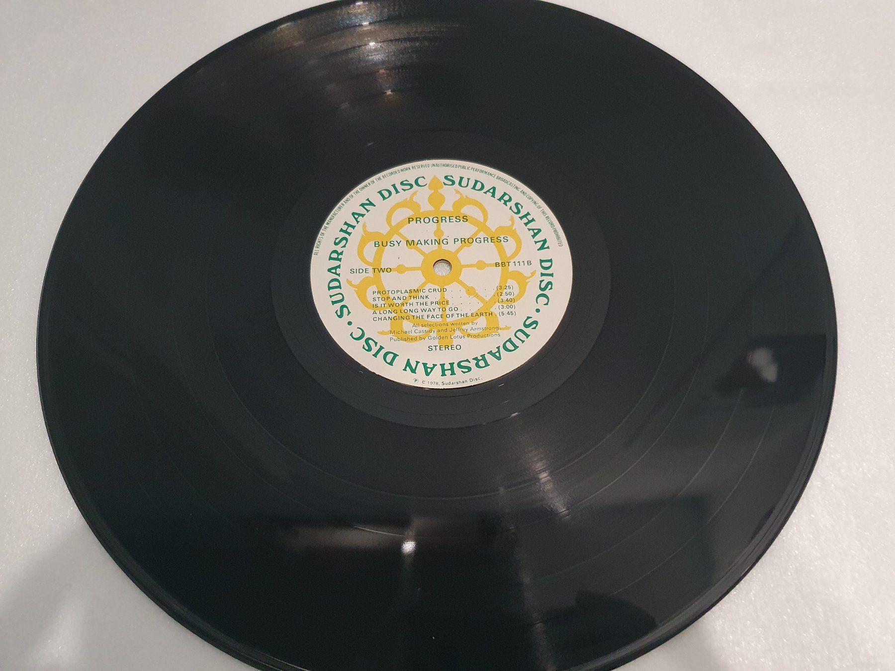 Dischi in vinile: Progress – Busy Making Progress – Usato da Uster venduto da Vinyl-Leidenschaft 5