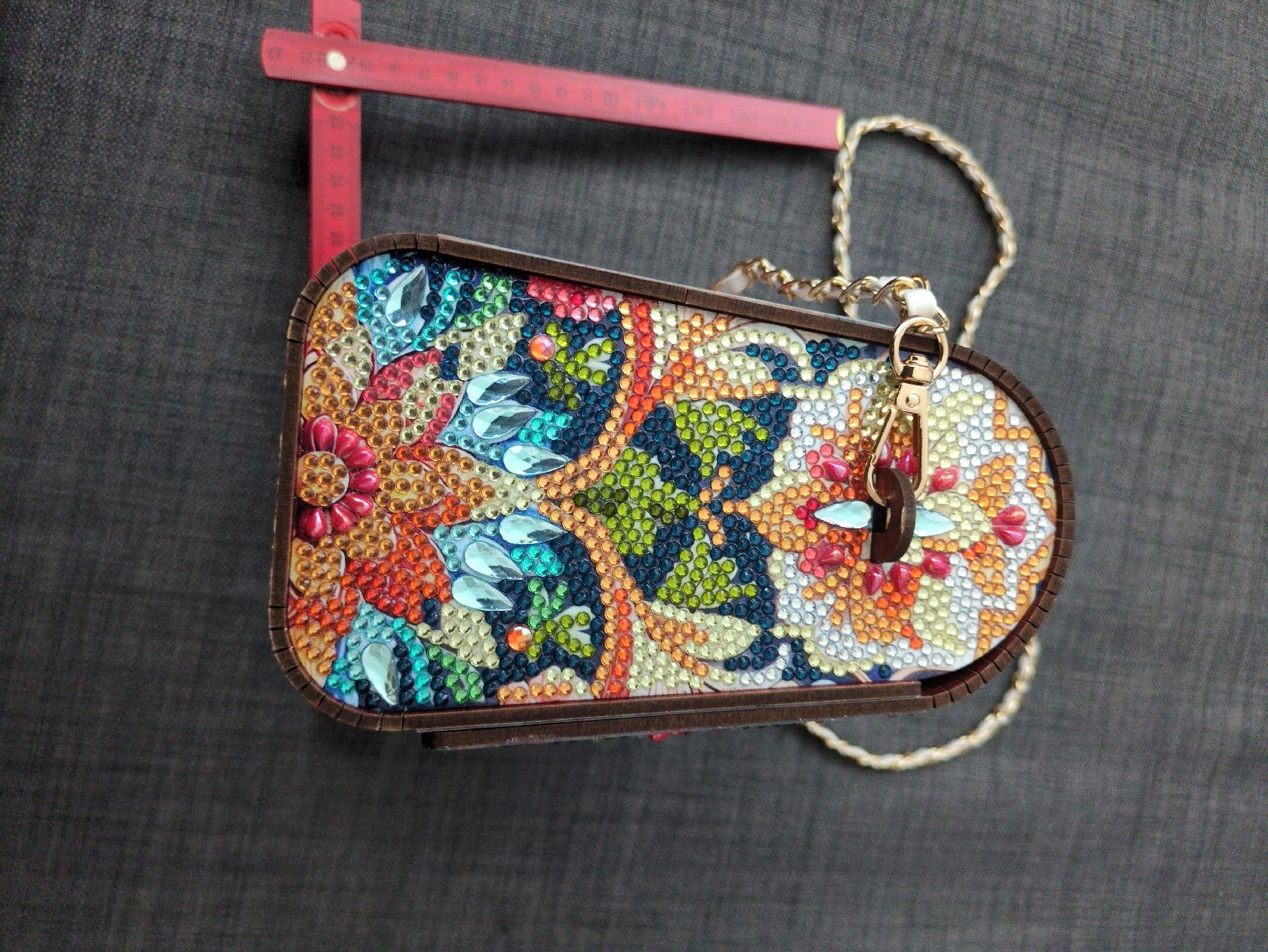 Taschen für Damen: Schultertasche Blumen – Neu (gemäss Beschreibung) aus Steinach von End 1