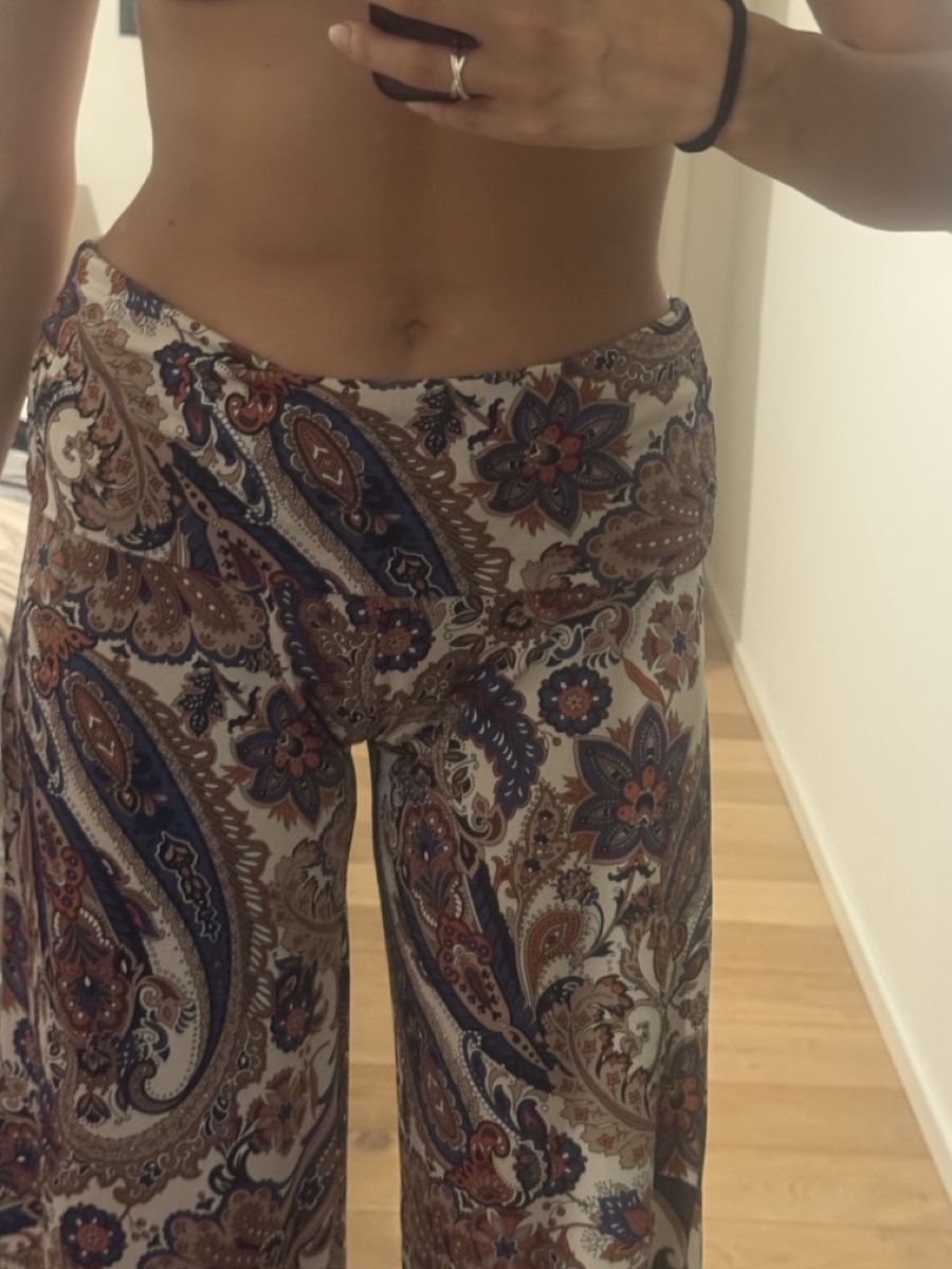 Pantaloni: Wide leg trousers paisley pattern – Nuovo (secondo la descrizione) da Zürich venduto da Sefora_sp 1