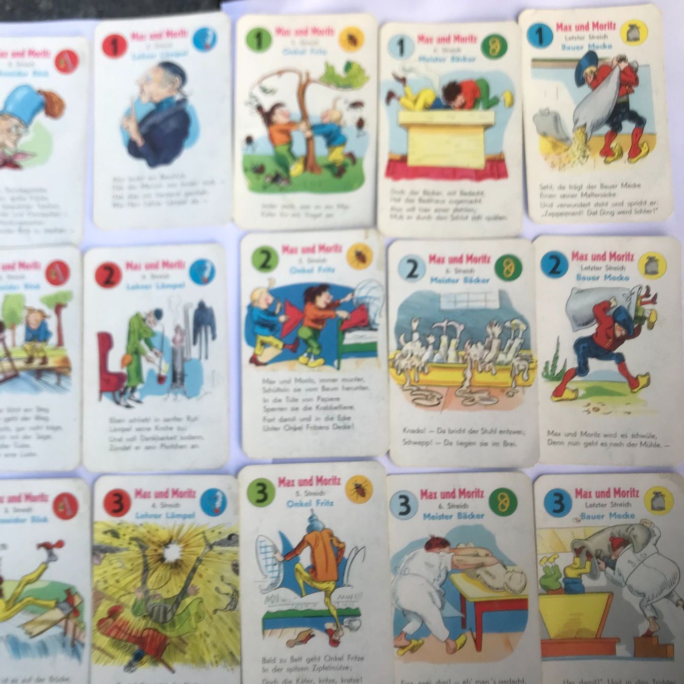 Giochi: Jeux de cartes MAX UND MORITZ - Spielkarten – Usato da Courfaivre venduto da Bernard1959 2