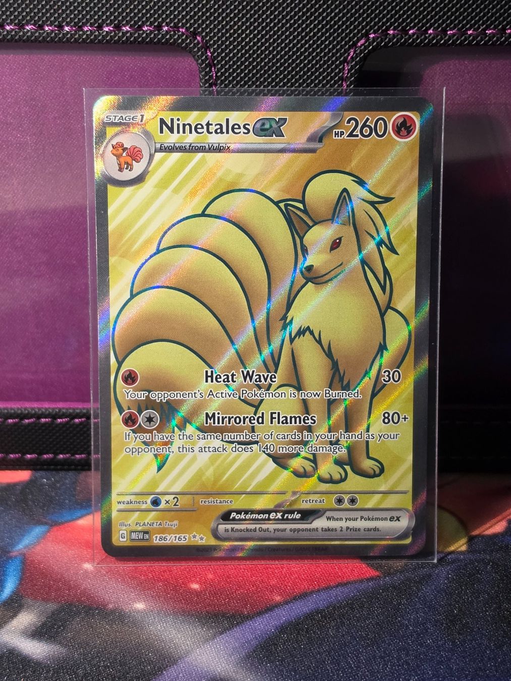 Pokémon Carte collezionabili: Ninetales ex 186 – Usato da Binningen venduto da oscark77