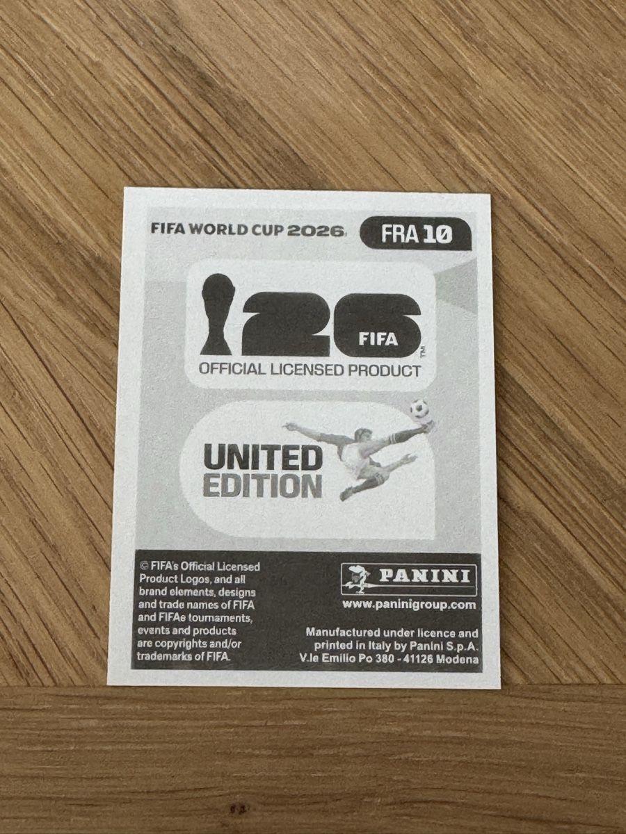 Panini Carte collezionabili: Panini 2026 FRA 10 – Nuovo (secondo la descrizione) da Grand-Lancy venduto da cyr_n5ky 1