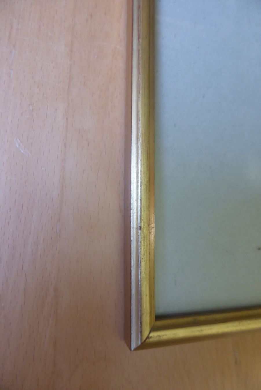 Bilderrahmen: Antiker Bilderrahmen - Goldrahmen 20 x 25 cm – Gebraucht aus Brunnadern von vapiano 2
