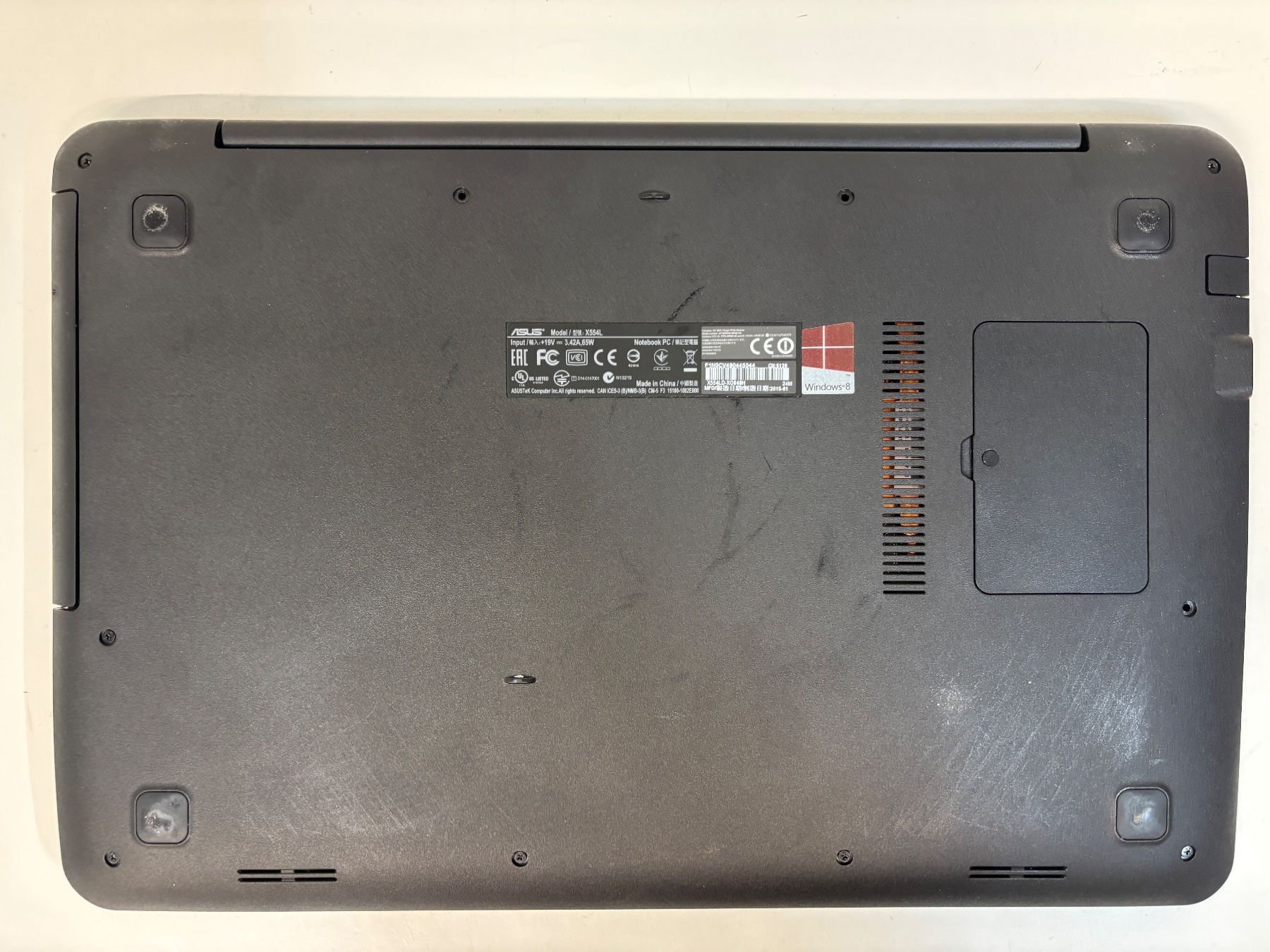 Asus Notebook: Notebook 15.6" ASUS X554L , Intel Core i7, DEFEKT – Difettoso da Lachen SZ venduto da alcom-electronics 4