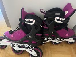 Inline Skates Rollerblade Damen Grösse 40 Lila guter Zustand