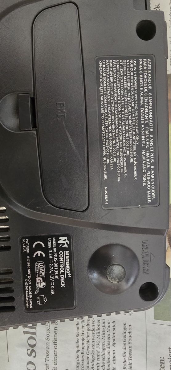 Nintendo Konsolen: Nintendo 64  – Gebraucht aus Schaffhausen von vonallmenN 2