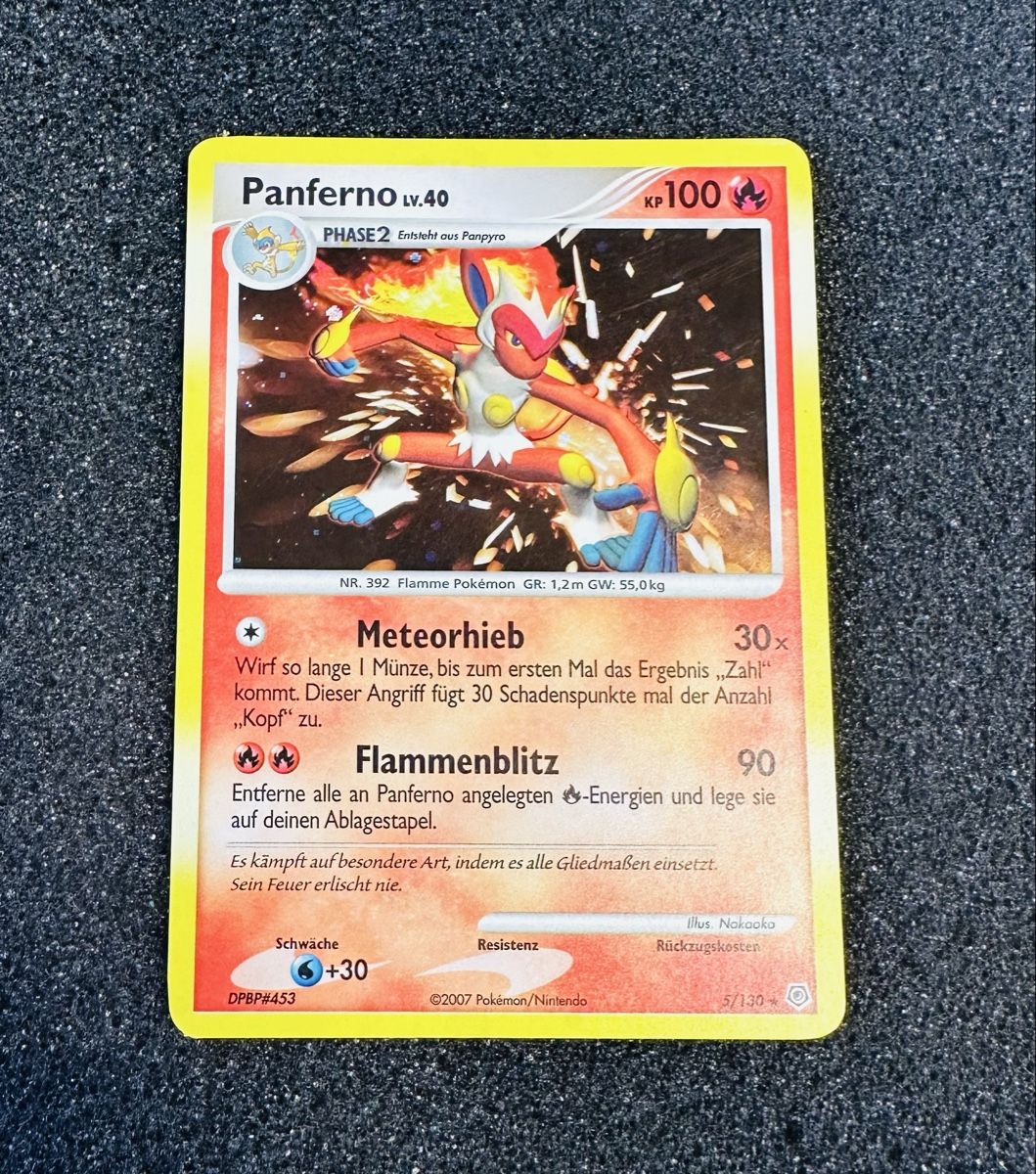 Pokémon Sammelbilder & Trading cards: Infernape Holo #5 Pokemon Diamond & Pearl – Neu (gemäss Beschreibung) aus Affoltern am Albis von andy1896