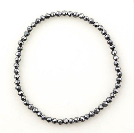 Bracciali & Braccialetti: Armband Silizium Kugel facettiert – Nuovo e nell'imballaggio originale da Winterthur venduto da LukasMineralienOase