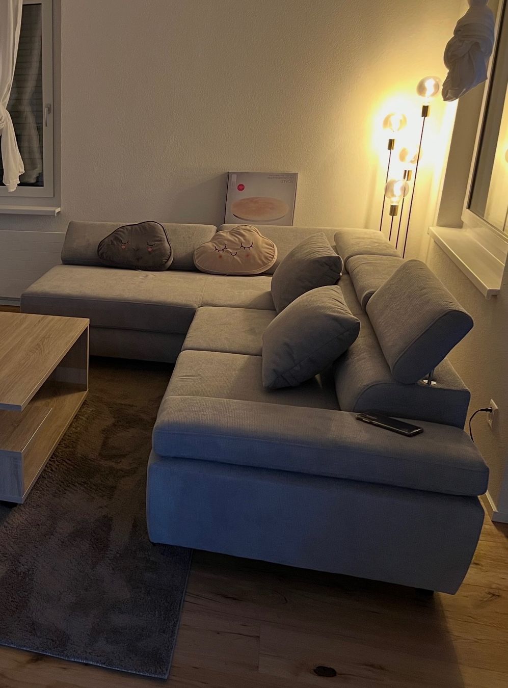 Sofas: Graues Ecksofa mit Schlaffunktion – Gebraucht aus Amriswil von Medusa496 2