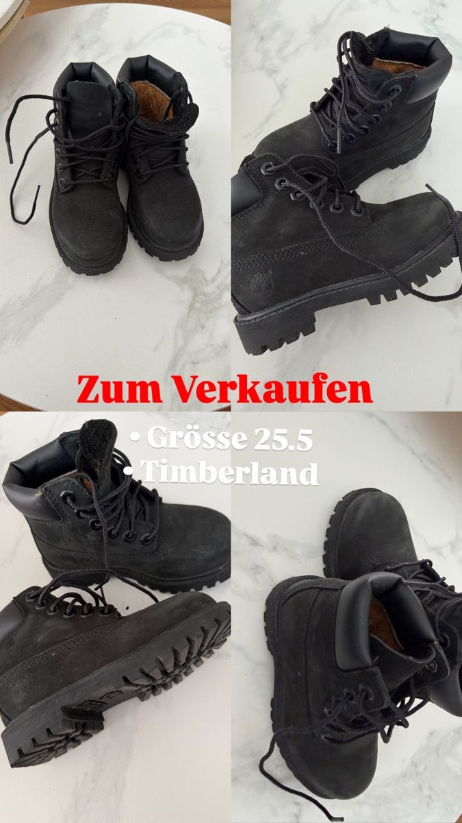 Timberland Chaussures garçon: Timberlands 25.5 – D'occasion à Bad Ragaz par asi_dq2k 4