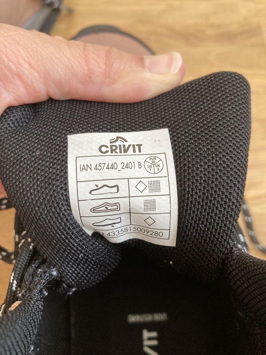 Chaussures hommes: Wanderschuhe von Crivit in Grösse 38 – D'occasion à Zürich par Retrogirl 4