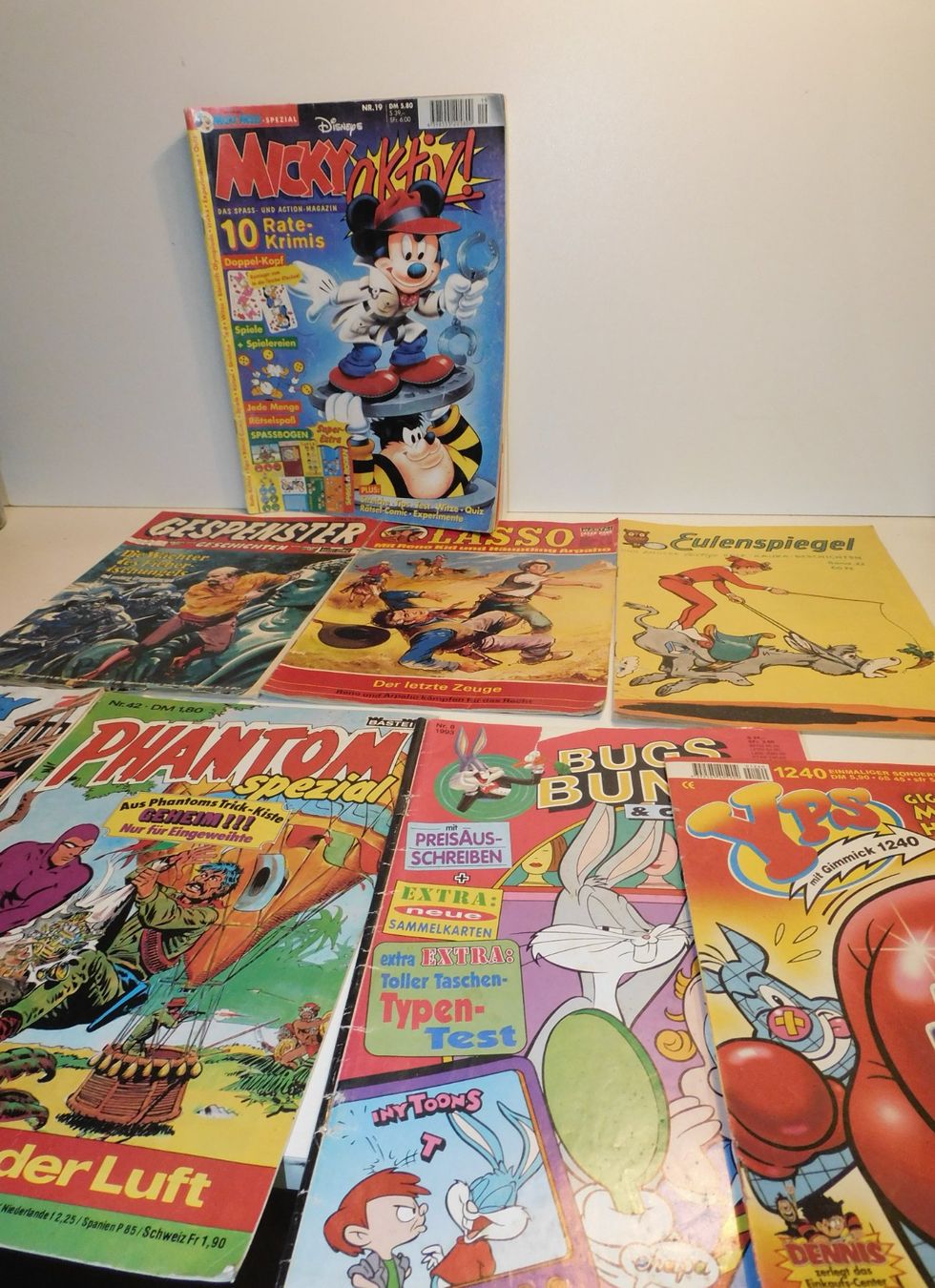Comics: Comic 8 alte Comic Hefte Phatom Lasso Till Eulenspiegel ect – Gebraucht aus Sursee von 76 6