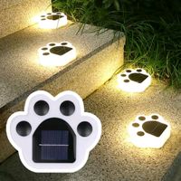 Solarlampe LED Pfote Intelligentes🐾🌙Lampe Solaire LEDPatte