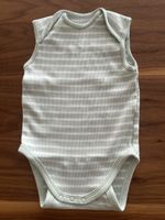 Body gestreift Mint Weiss Grösse 68 (3-6 Monate)