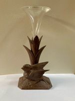 antiquité - vase (soliflore) - Bois sculpté - Forêt noire