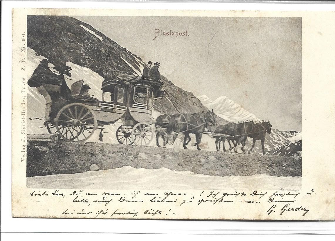 Cartoline postali: AK Furkapost – Usato da Appenzell venduto da mai25