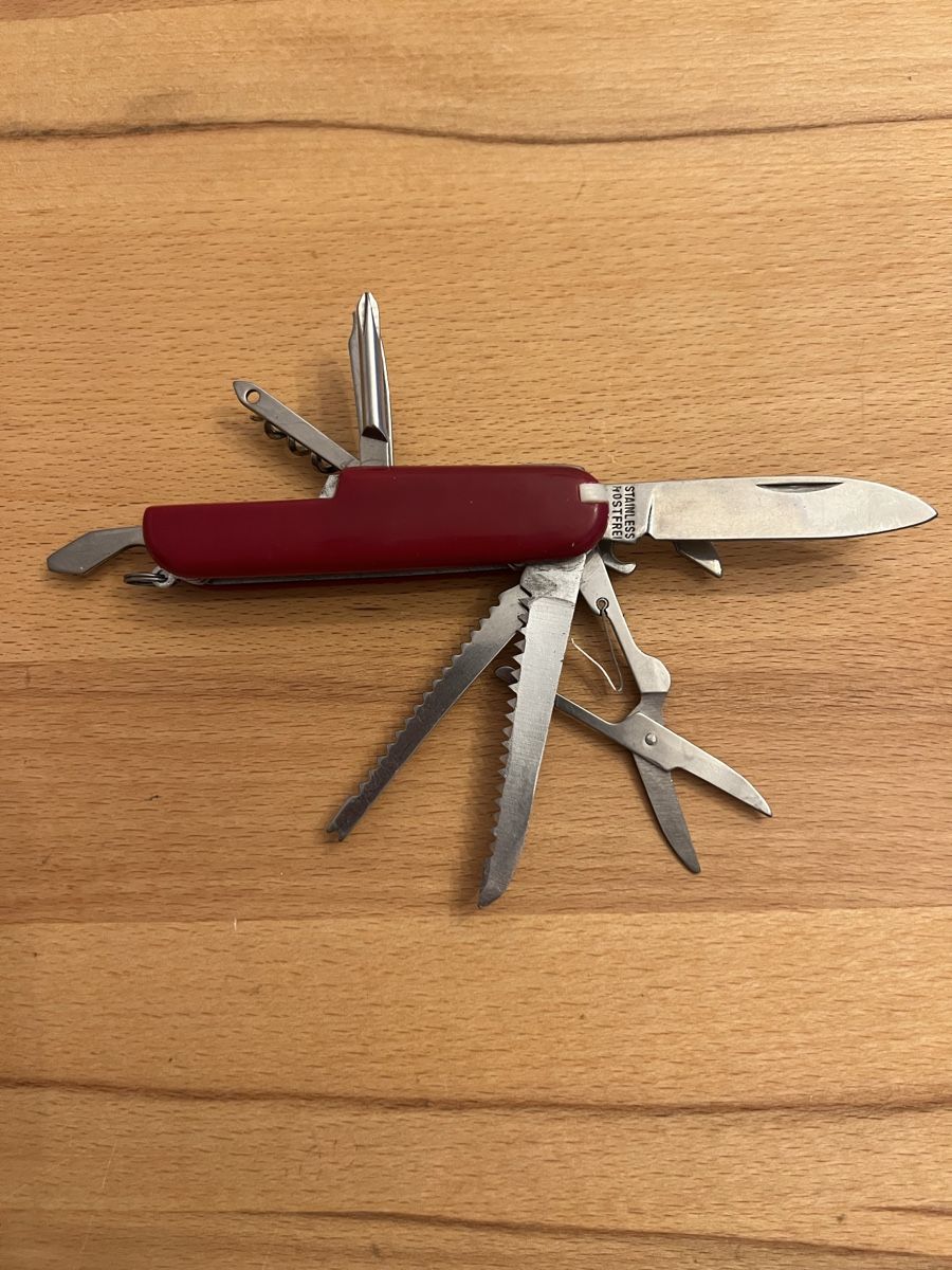Coltelli tascabile: Sackmesser, gebraucht, Top Zustand, Rot 47 – Usato da Oftringen venduto da Nashorn_rn2c 4