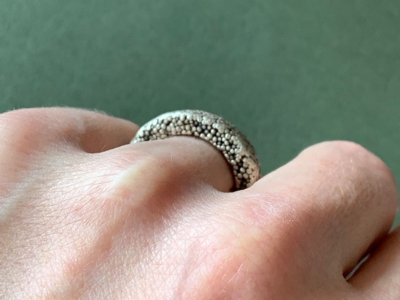 Ringe: Silberring 1000 dots (54) – Gebraucht aus Dittingen von Bellevista 5