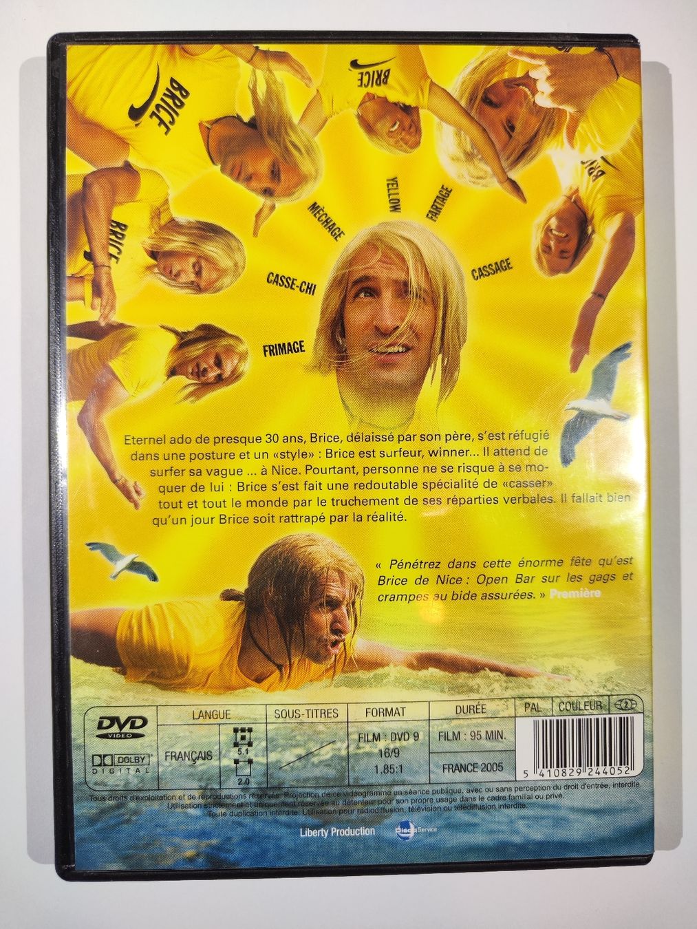 Tutti i DVDs: DVD - Brice de Nice – Usato da Commugny venduto da Teksen 1