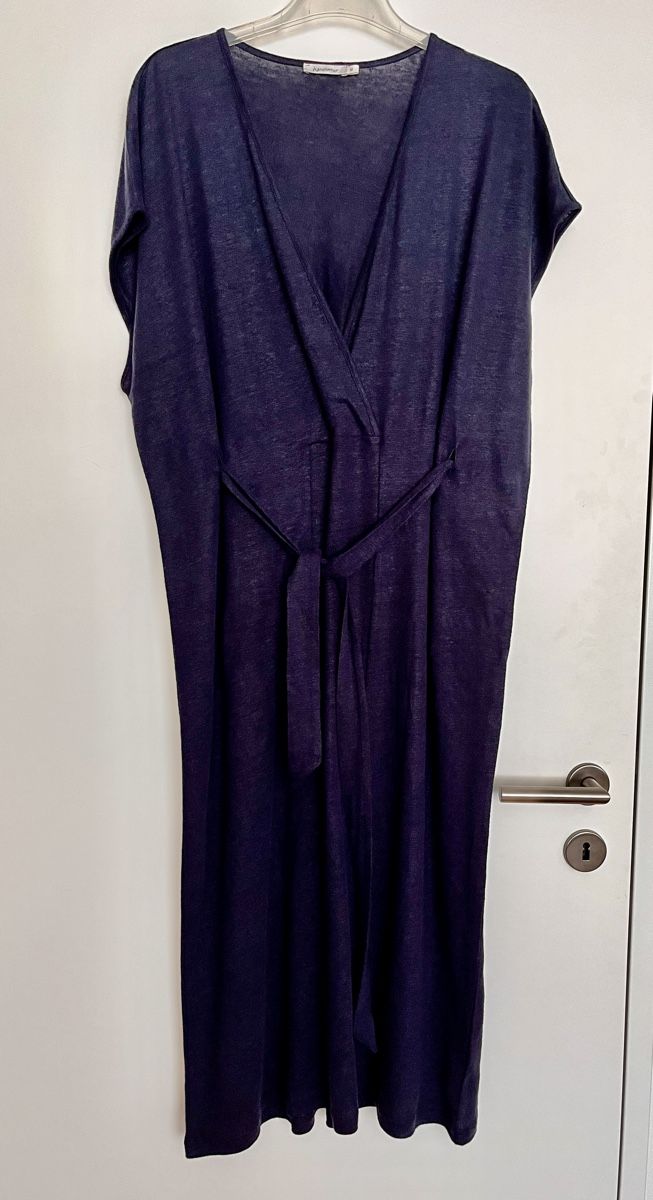 Hessnatur Vestiti: Leinenkleid dunkelblau hessnatur / M – Nuovo (secondo la descrizione) da Weesen venduto da Engadinerin 1