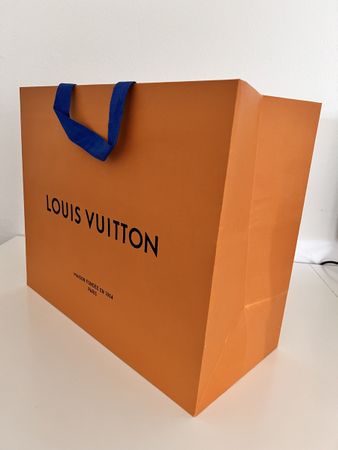 Louis Vuitton Tragetasche Papier Grösse 39 x 34 x 15