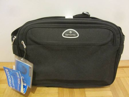 Sacoche ordinateur Samsonite Worldproof noire (neuve)